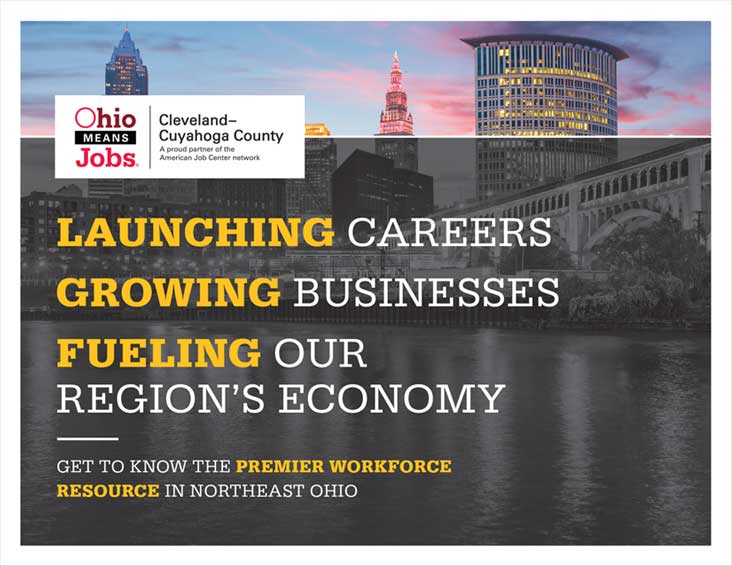 Social media ad created for OhioMeansJobs.
