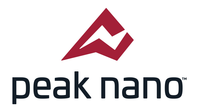 Peak Nano logo that Acclaim created.