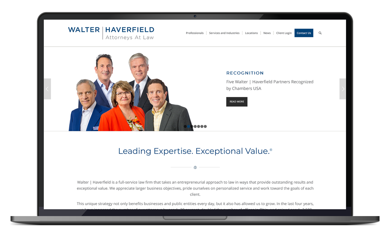 Walter | Haverfield Web Design