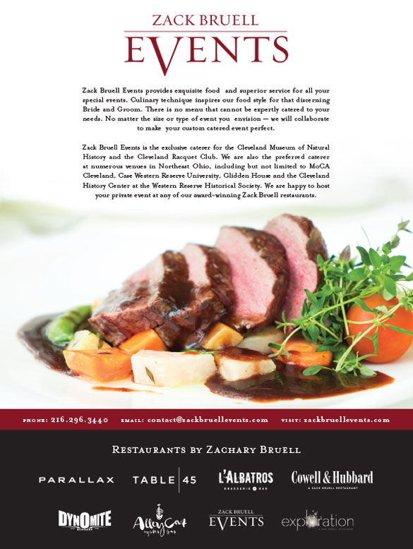 Zack Bruell Restaurant Ad Example