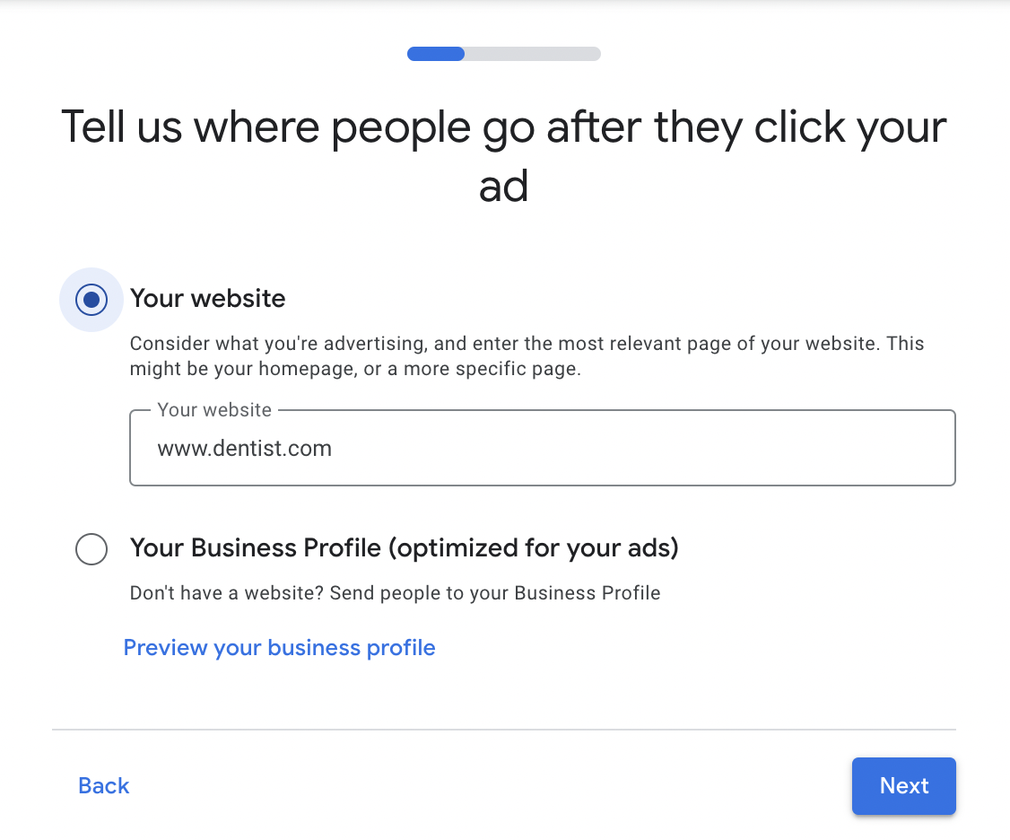 starting your google ad