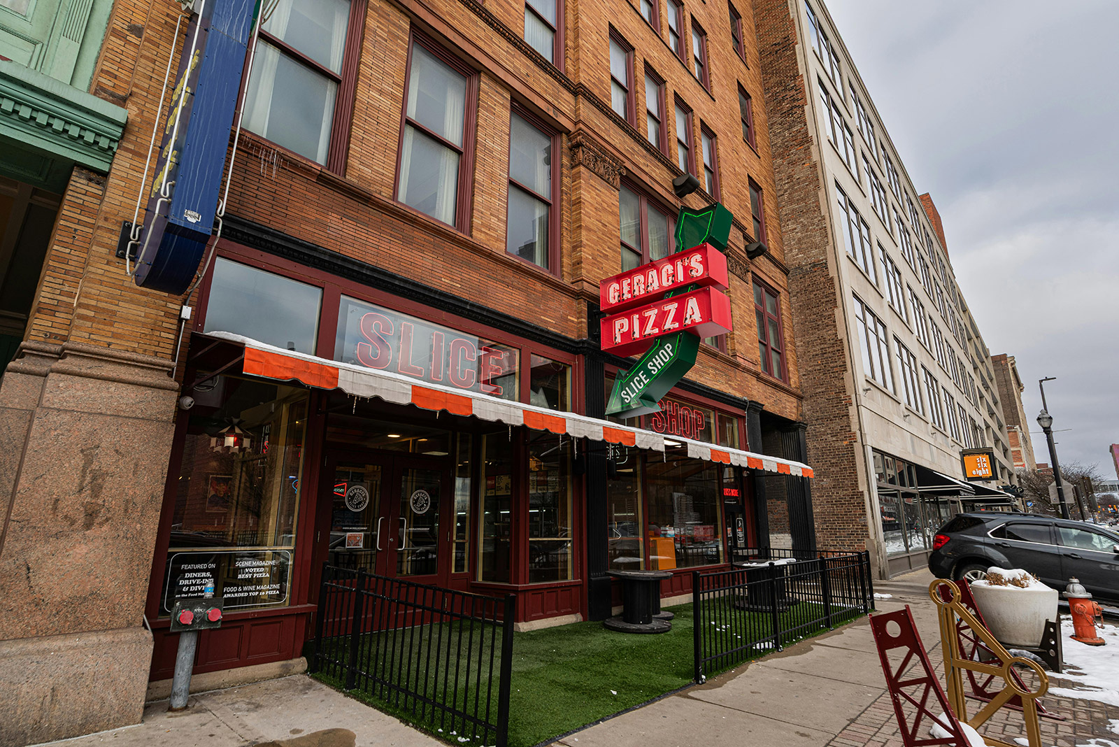 Geraci's Pizza, one of Cleveland's most recognizable brands.
